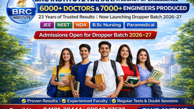BRC Institute Nahan Dropper Batch 2026–27 admissions open with 6000+ doctors and 7000+ engineers success record