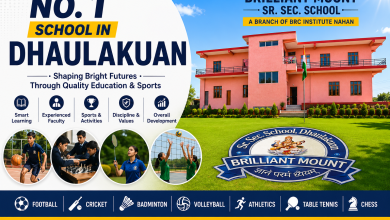 Brilliant Mount Sr. Sec. School Dhaulakuan campus promoting quality education and sports activities in Paonta Sahib