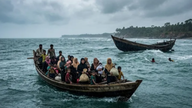 Rohingya refugees missing after two boats reportedly sink in Bay of Bengal