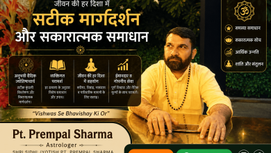 Pt. Prempal Sharma astrologer feature image showcasing Vedic astrology consultation, kundli analysis, spiritual guidance, career, marriage, business, and family solutions.
