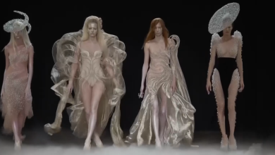 Gigi Hadid walks the runway during Balenciaga's haute couture show at Paris Couture Week 2026.