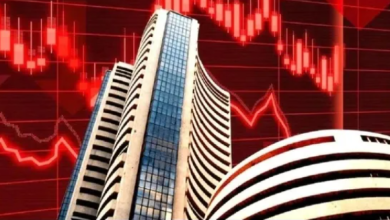 BSE Sensex and NSE Nifty decline sharply as Indian stock markets close lower amid broad-based selling.