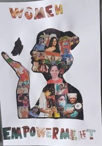 Women's Empowerment collage feature image showcasing women achievers from different professions, symbolizing equality, leadership, education, and empowerment.