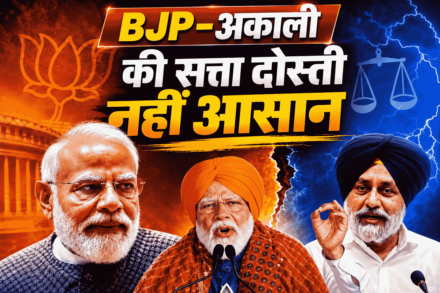 BJP-Akali alliance speculation in Punjab ahead of 2027 Assembly elections