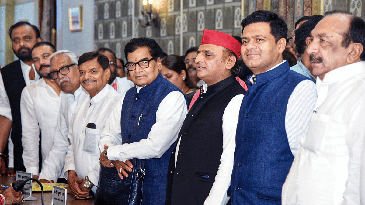 SP leaders upset as Akhilesh’s RS nominee Dhanraj Nathwani praises PM Modi