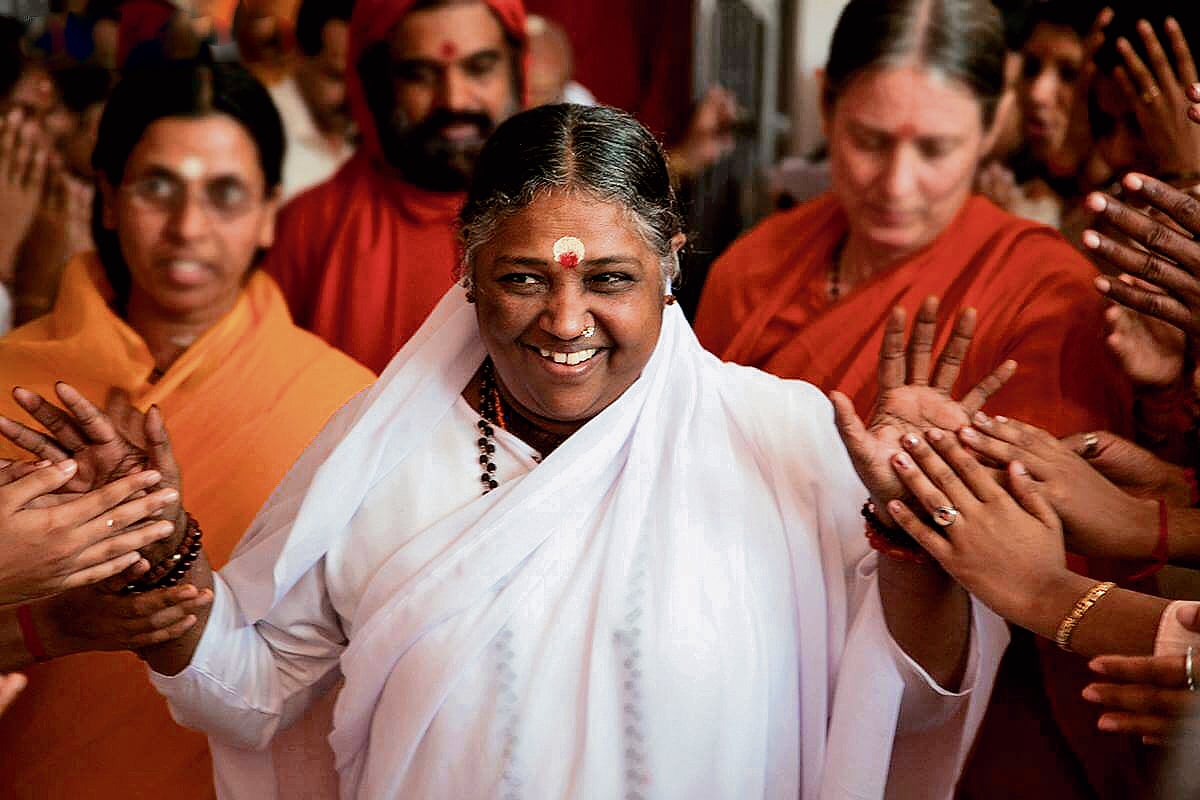 Amma Chooses Compassion Over Prayer Hall, Rescues Orphanage in Crisis