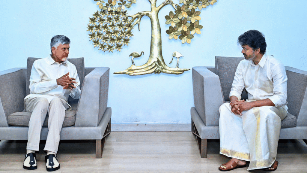 Naidu Proposes Godavari-Cauvery Link as Vijay Seeks More Water for Chennai
