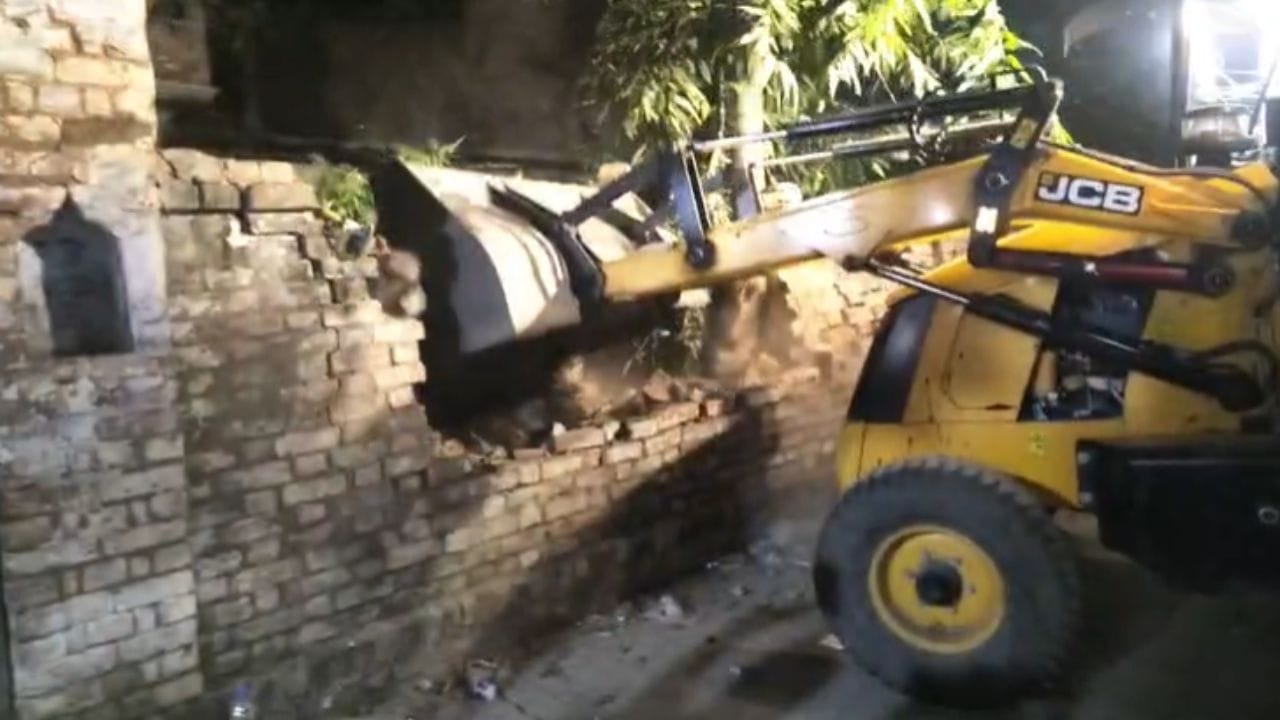 Bulldozer Action at Rishabh Shukla’s House in Lucknow Triple Murder Case
