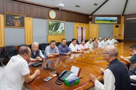 Manipur CM Meets India Bloc Leaders Amid Rising Killings