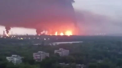 Ukrainian drones strike across several Russian regions