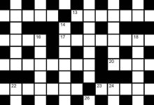 The Hindu Sunday crossword no. 53
