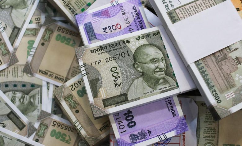 Rupee plunges 32 paise to settle at 93.48 against U.S. dollar