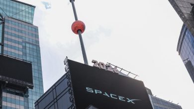 Wall Street ends higher as SpaceX's market debut dominates