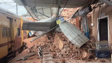 Century-old clock tower partially collapses at Kozhikode railway station; no injuries