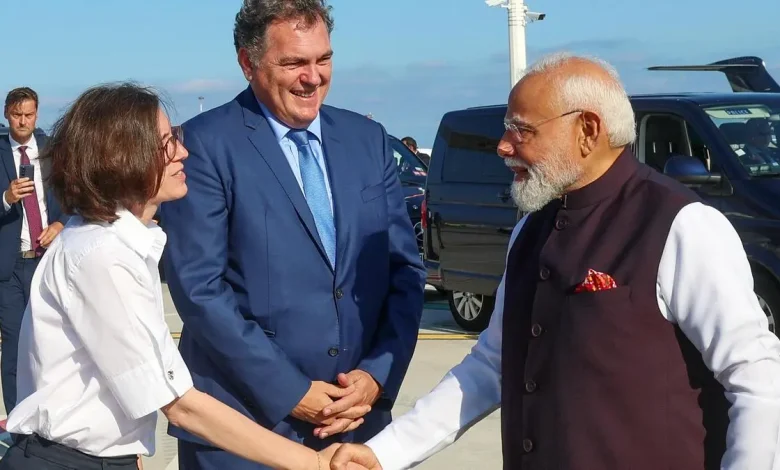 PM Modi arrives in Slovakia for second leg of two-nation visit