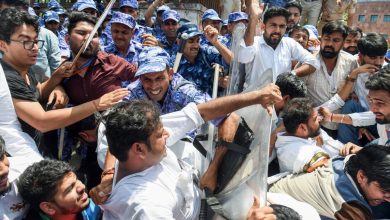 NSUI protests outside NTA headquarters over NEET paper leak