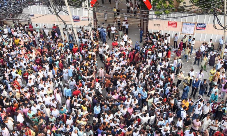 Nine detained over suspected impersonation during NEET-UG re-exam in Bihar's Lakhisarai