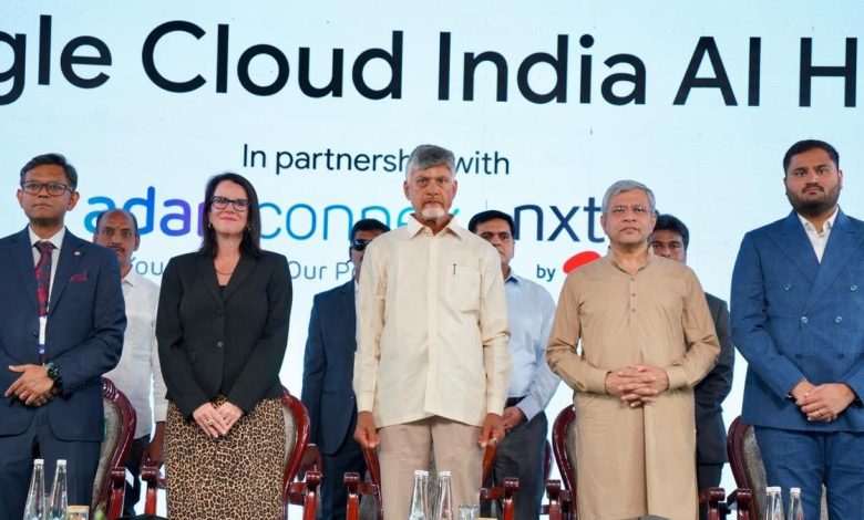 Chandrababu Naidu lays foundation for Google’s ₹1.35 lakh crore AI data centre in Visakhapatnam