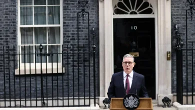 Keir Starmer resigns as UK prime minister but will stay on until a successor is chosen