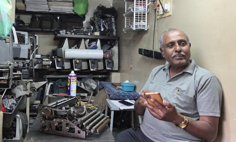 Lakshmi Narayan and his singular mission to keep Bengaluru’s typewriters alive