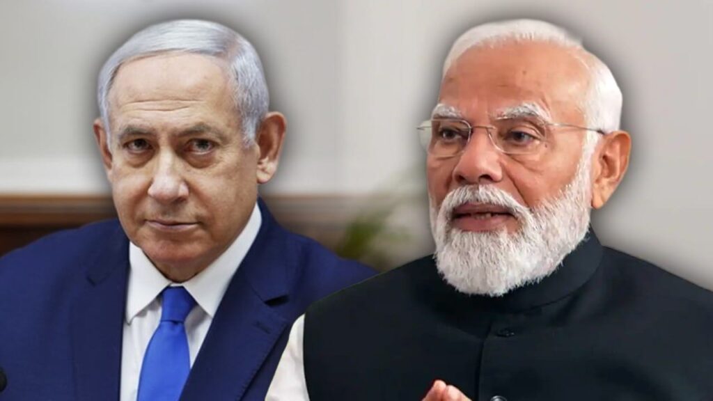 Netanyahu Invites PM Modi to Israel Independence Day Torch Lighting with Captain Smit Machhar