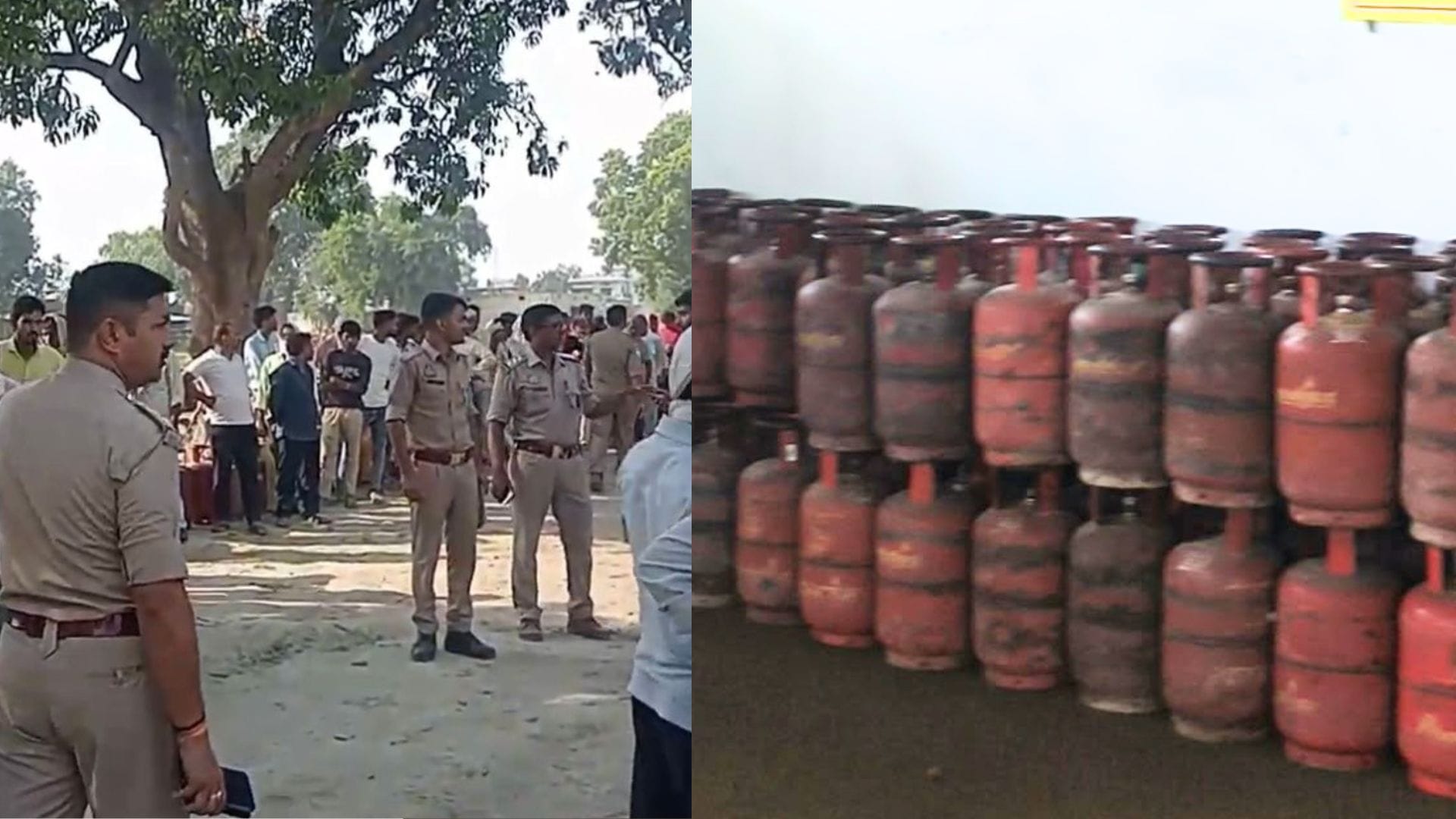 Thieves Steal 140 Gas Cylinders from Agency Warehouse in Chandoli, Causing Panic