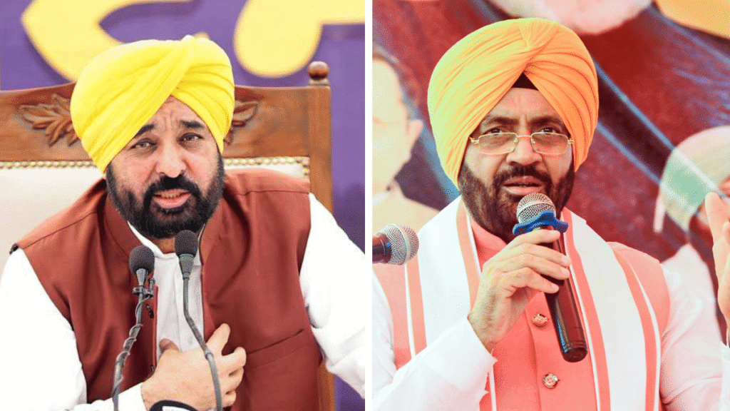 Tale of 2 CMs: Saini Travels Abroad, Mann Faces Court Over Paris Trip Block