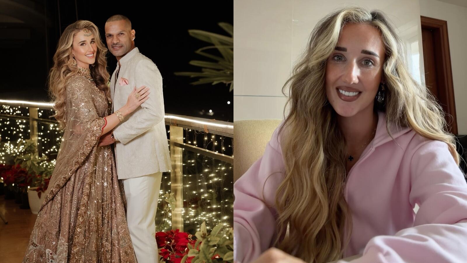 Shikhar Dhawan's English Wife Sophie Celebrates First Karva Chauth, Seeks Tips