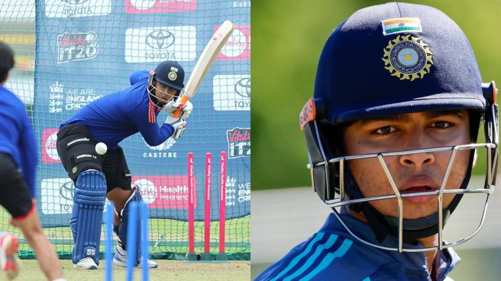 Vaibhav Suryavanshi Shows Anger in Nets, Set for Debut Today
